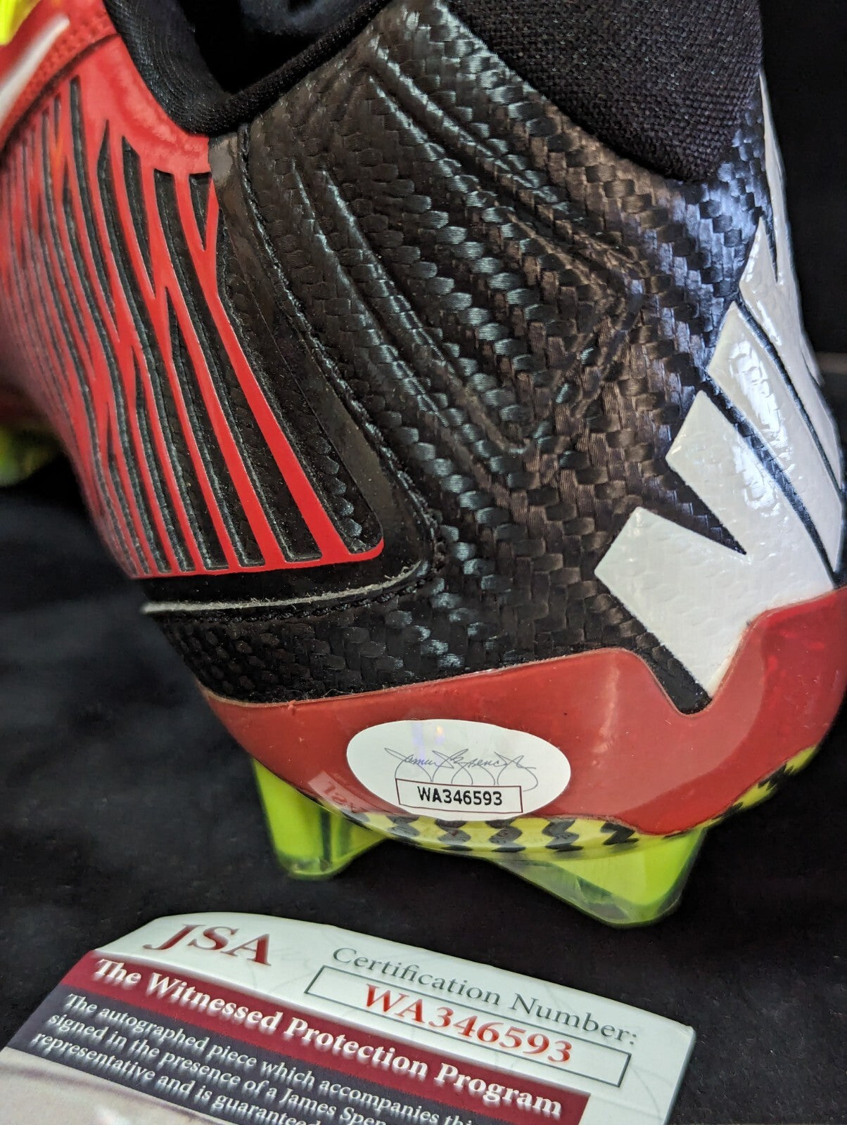 Kansas City Chiefs L'jarius Sneed Autographed Signed Cleat Jsa Coa