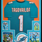 MVP Authentics Framed Miami Dolphins Tua Tagovailoa Autographed Signed Jersey Beckett Coa 585 sports jersey framing , jersey framing