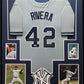 Framed N.Y. Yankees Mariano Rivera Autographed Signed Insc Jersey Beckett Holo
