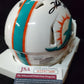 Miami Dolphins Jevon Holland Autographed Signed Speed Mini Helmet Jsa Coa