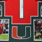 Framed Miami Hurricanes Cam Ward Autographed Signed Jersey Jsa Coa