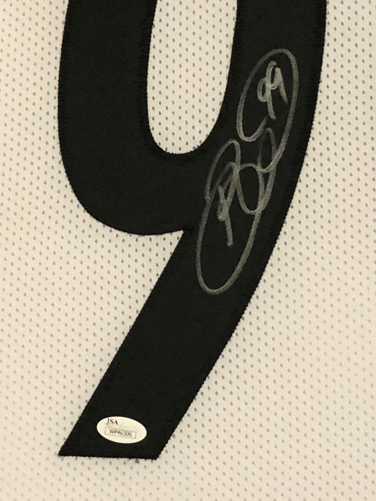 Framed Pittsburgh Steelers Brett Keisel Autographed Signed Jersey Jsa Coa