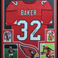 MVP Authentics Framed Arizona Cardinals Budda Baker Autographed Signed Jersey Beckett Coa 450 sports jersey framing , jersey framing