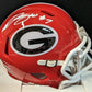 Georgia Bulldogs Quay Walker Autographed Signed Mini Helmet Beckett Holo