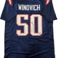 New England Patriots Chase Winovich Autographed Signed Jersey Beckett Holo
