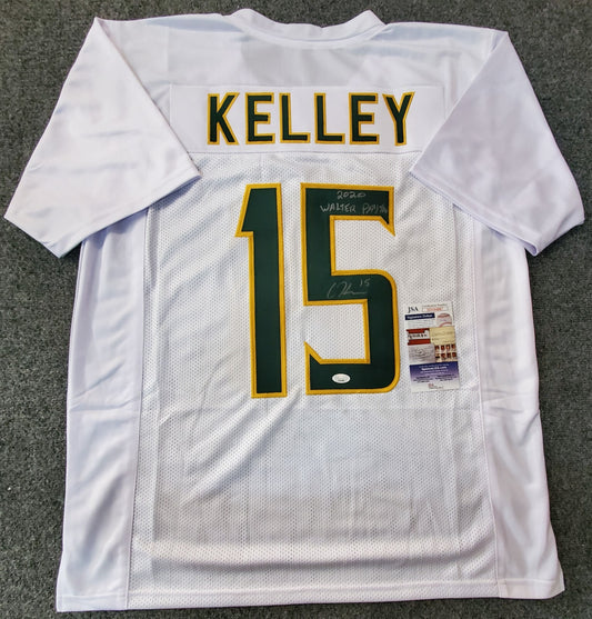 Southeastern Louisiana Lions Cole Kelley Signed Inscribed Jersey Jsa Coa