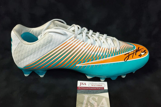Miami Dolphins Jevon Holland Autographed Signed Cleat Jsa Coa