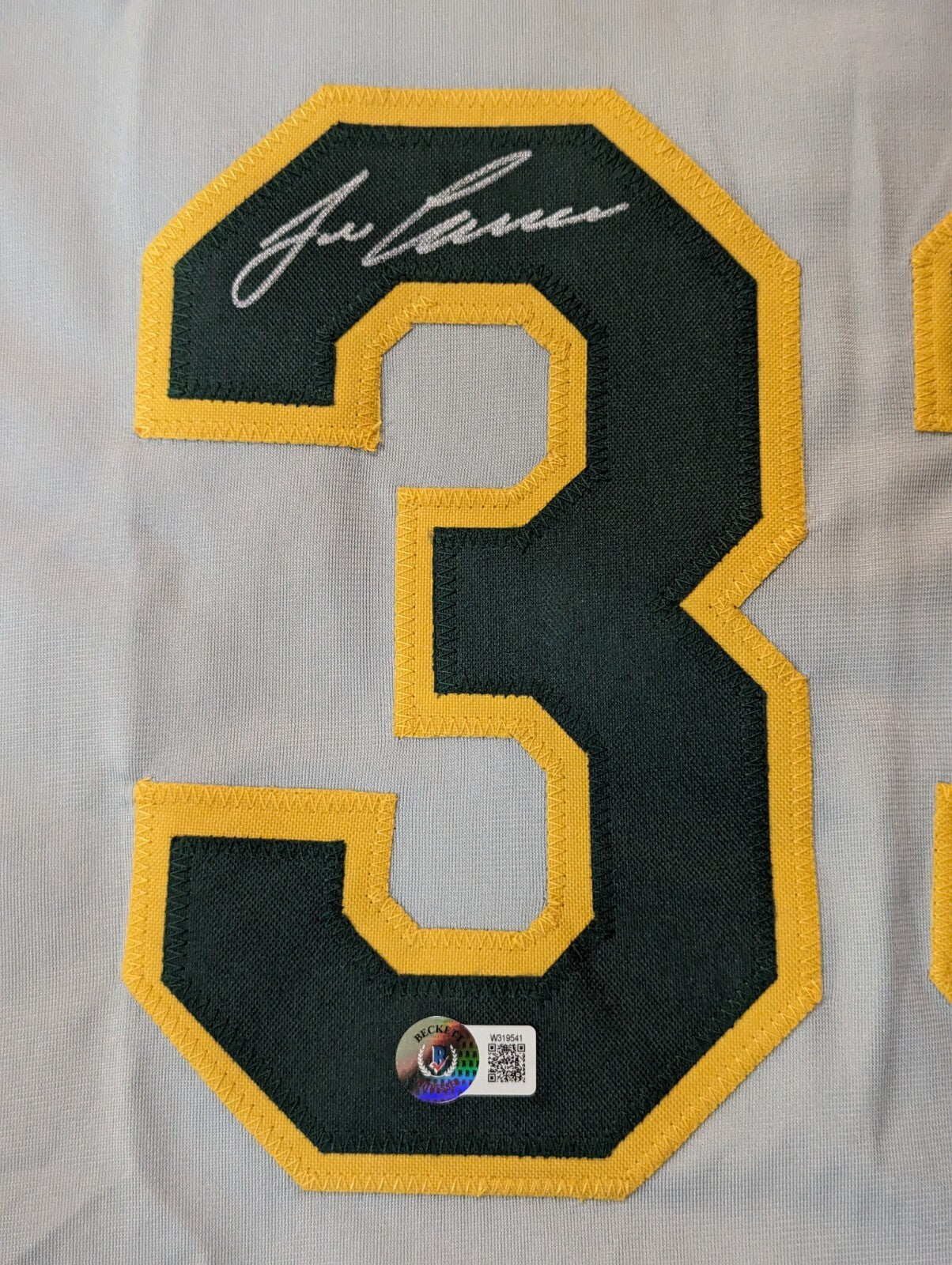 Oakland A's Jose Canseco Autographed Signed Jersey Beckett Holo