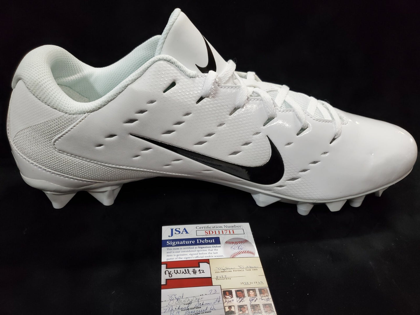 Eric Stokes Autographed Signed Cleat Jsa Coa