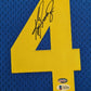 Suede Framed Seattle Mariners Ken Griffey Jr Autographed Jersey Beckett Coa