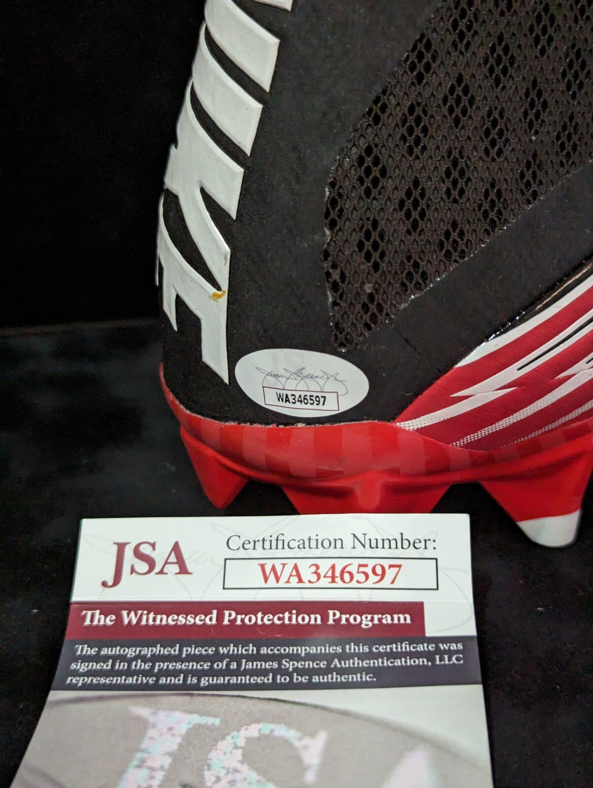 Kansas City Chiefs L'jarius Sneed Autographed Signed Cleat Jsa Coa