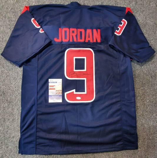 Houston Texans Brevin Jordan Autographed Signed Jersey Jsa  Coa