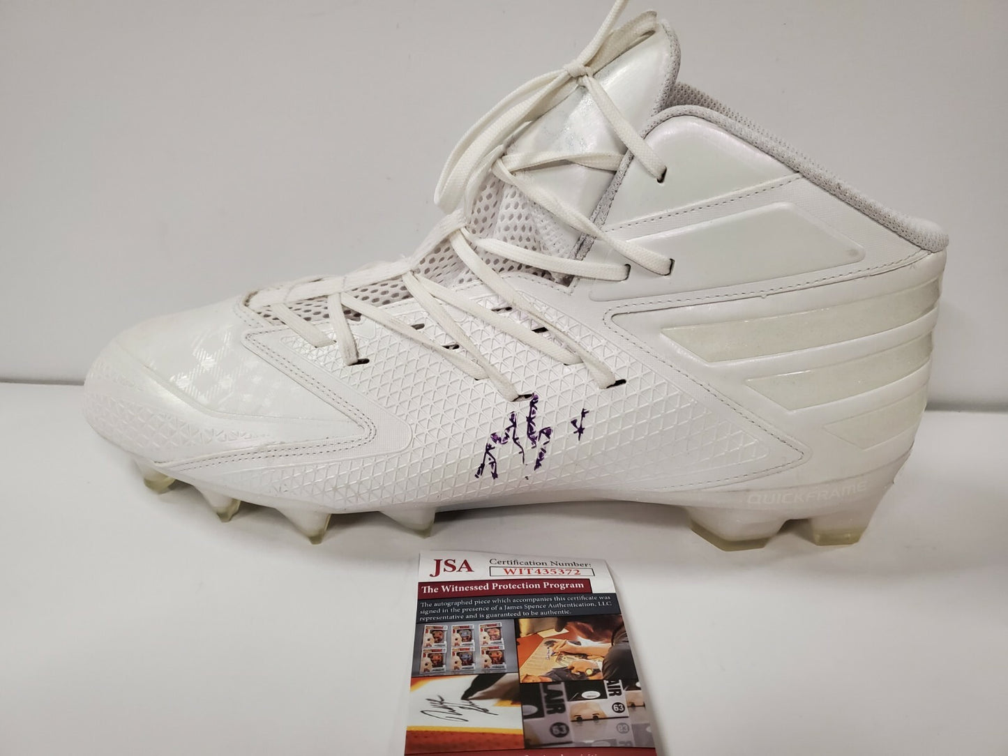 Arizona Cardinals Marquise Brown Autographed Signed Adidas Cleat Jsa Coa