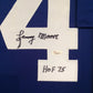 Framed Lenny Moore Autographed Signed Inscribed Baltimore Colts Jersey Jsa Coa