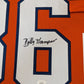 Framed Denver Broncos Billy Thompson Autographed Signed Jersey Jsa Coa