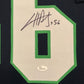 Framed Cliff Avril Autographed Signed Seattle Seahawks Jersey Jsa Coa