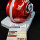 Georgia Bulldogs Nolan Smith Jr Autographed Signed Flash Mini Helmet Jsa Coa