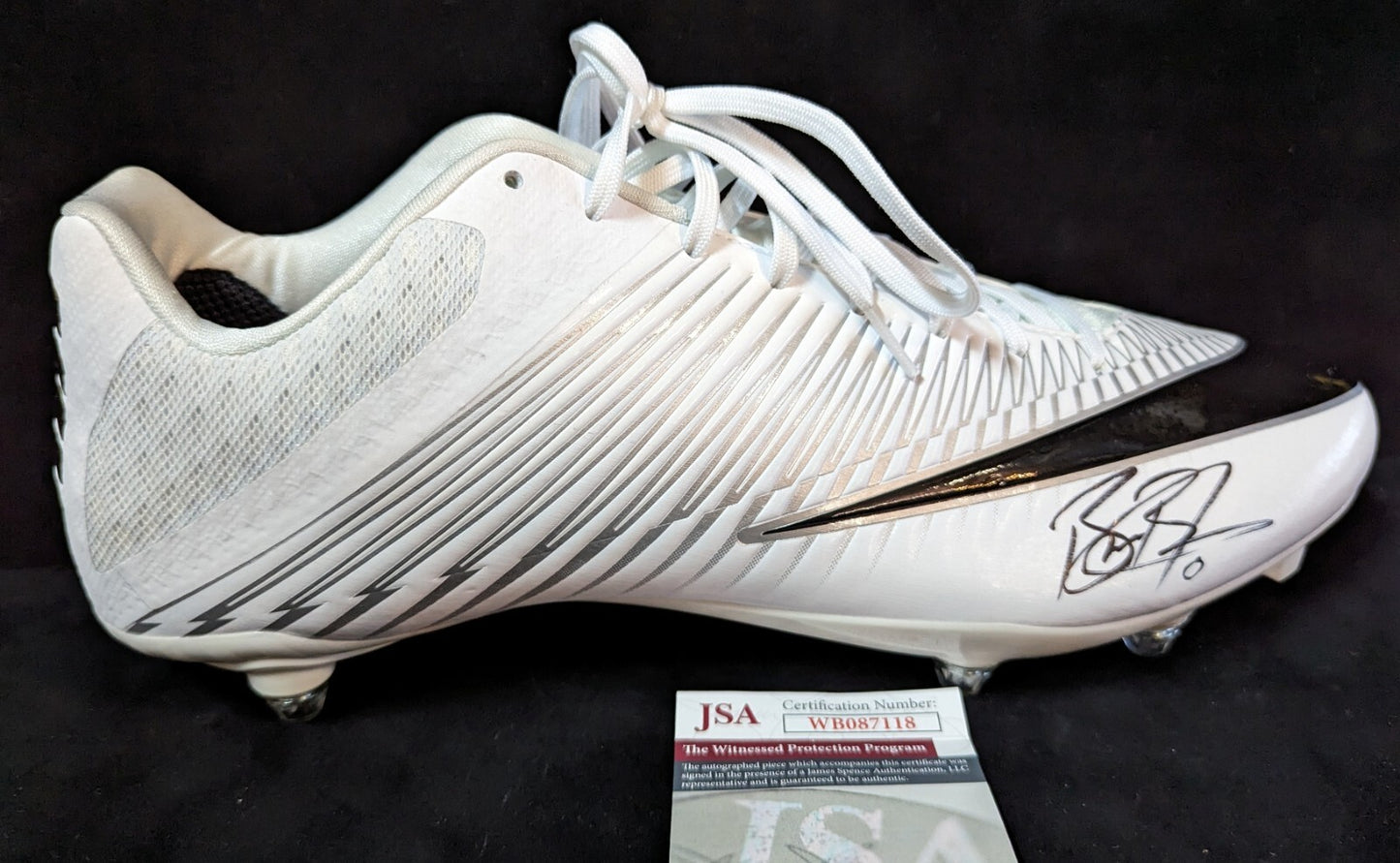 New York Giants Brian Burns Signed Cleat Jsa Coa