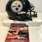Devin Bush Autographed Signed Pittsburgh Steelers Speed Mini Helmet Jsa Coa