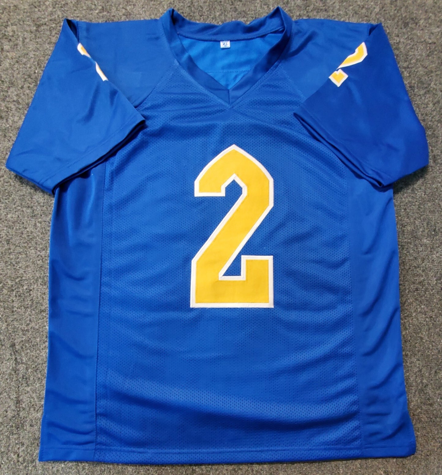 Pitt Panthers Israel "Izzy" Abanikanda Autographed Inscribed Jersey Jsa Coa