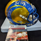 Los Angeles Rams Grant Haley Autographed Inscribed Flash Mini Helmet Jsa Coa