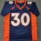 Denver Broncos Caden Sterns Autographed Signed Jersey Jsa  Coa