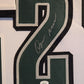Framed Philadelphia Eagles Quinyon Mitchell Autographed Signed Jersey Jsa Coa
