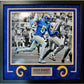L.A. Rams Jalen Ramsey Framed In Suede Signed 16X20 Photo Jsa Coa