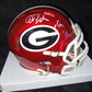 Georgia Bulldogs Elijah Griffin Autographed Signed Flash Mini Helmet Jsa Coa