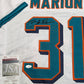 Miami Dolphins Brock Marion Autographed Signed Jersey Jsa Coa
