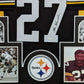 Framed Pittsburgh Steelers Glen Edwards Autographed Jersey Jsa Coa