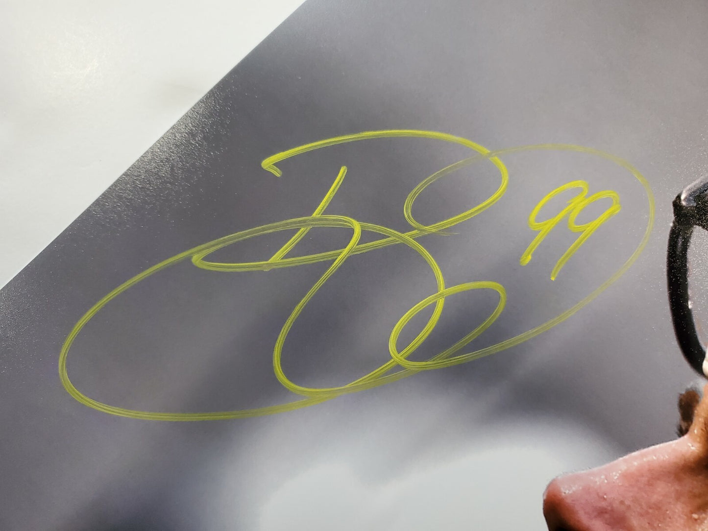 Pittsburgh Steelers Brett Keisel Autographed 16X20 Photo Jsa Coa