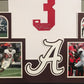 Framed Calvin Ridley Autographed Signed Alabama Crimson Tide Jersey Jsa Coa