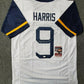 West Virginia Mountaineers Major Harris Autographed Signed Jersey Jsa Coa
