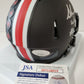Shaun Wade Autographed Ohio State Buckeyes Eclipse Mini Helmet Jsa Debut Coa