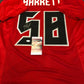 Tampa Bay Buccaneers Shaquil Barrett Autographed Signed Jersey Jsa  Coa