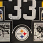 Framed Pittsburgh Steelers John Frenchie Fuqua Autographed Signed Jersey Jsa Coa