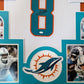 Framed Miami Dolphins Jevon Holland Autographed Signed Jersey Jsa Coa