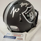 Las Vegas Raiders Tre'von Moehrig Autographed Signed Eclipse Mini Helmet Jsa Coa