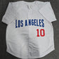 Los Angeles Dodgers Gary Sheffield Signed Custom Jersey Beckett Holo