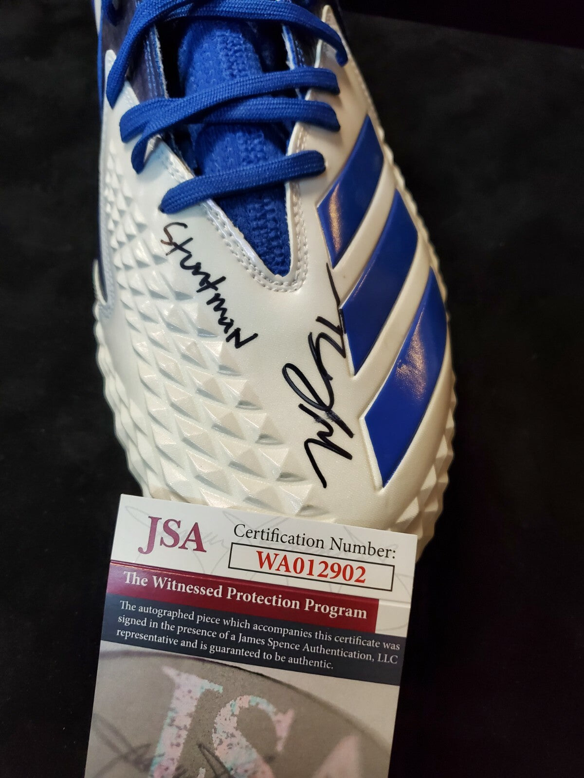 Indianapolis Colts Nyheim Hines Autographed Signed Inscribed Cleat Jsa Coa