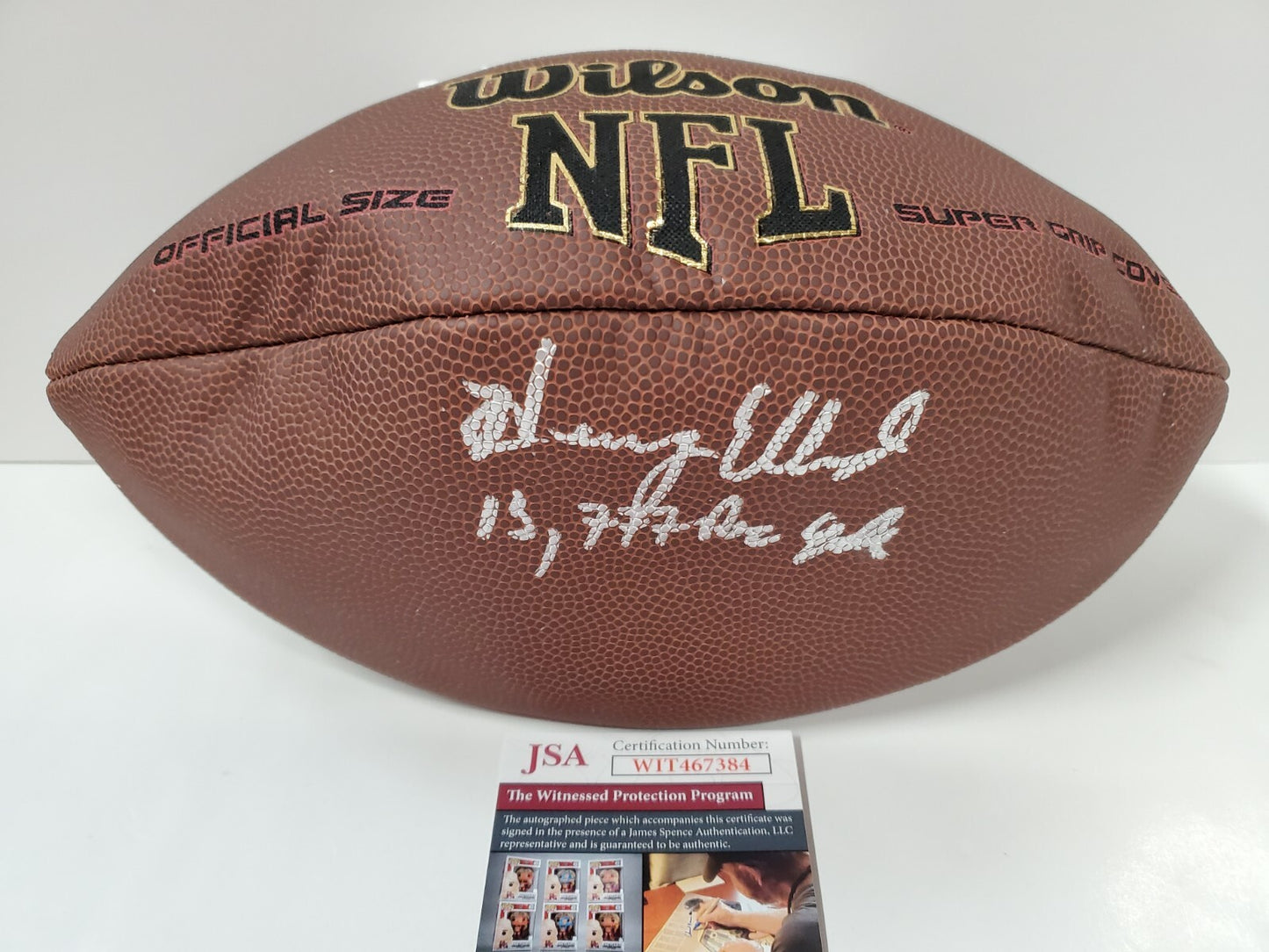 Henry Ellard Autographed Signed Inscribed Football Jsa Coa