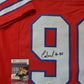 Buffalo Bills Carlos "Boogie" Basham Jr Autographed Signed Jersey Jsa Coa