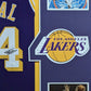 Framed L.A. Lakers Shaquille O'neal Autographed Signed Jersey Jsa Coa