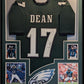 Framed Philadelphia Eagles Nakobe Dean Autographed Signed Jersey Jsa Coa
