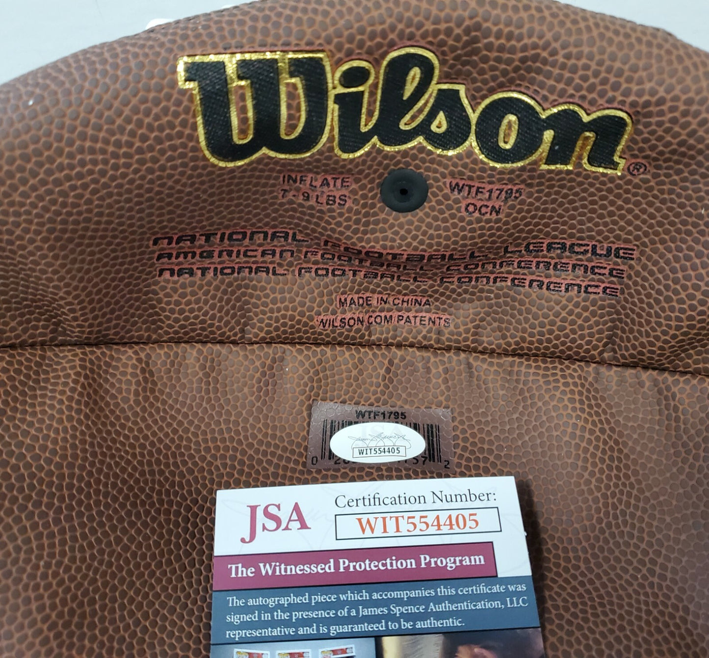 Anquan Boldin Autographed Signed Football Jsa Coa