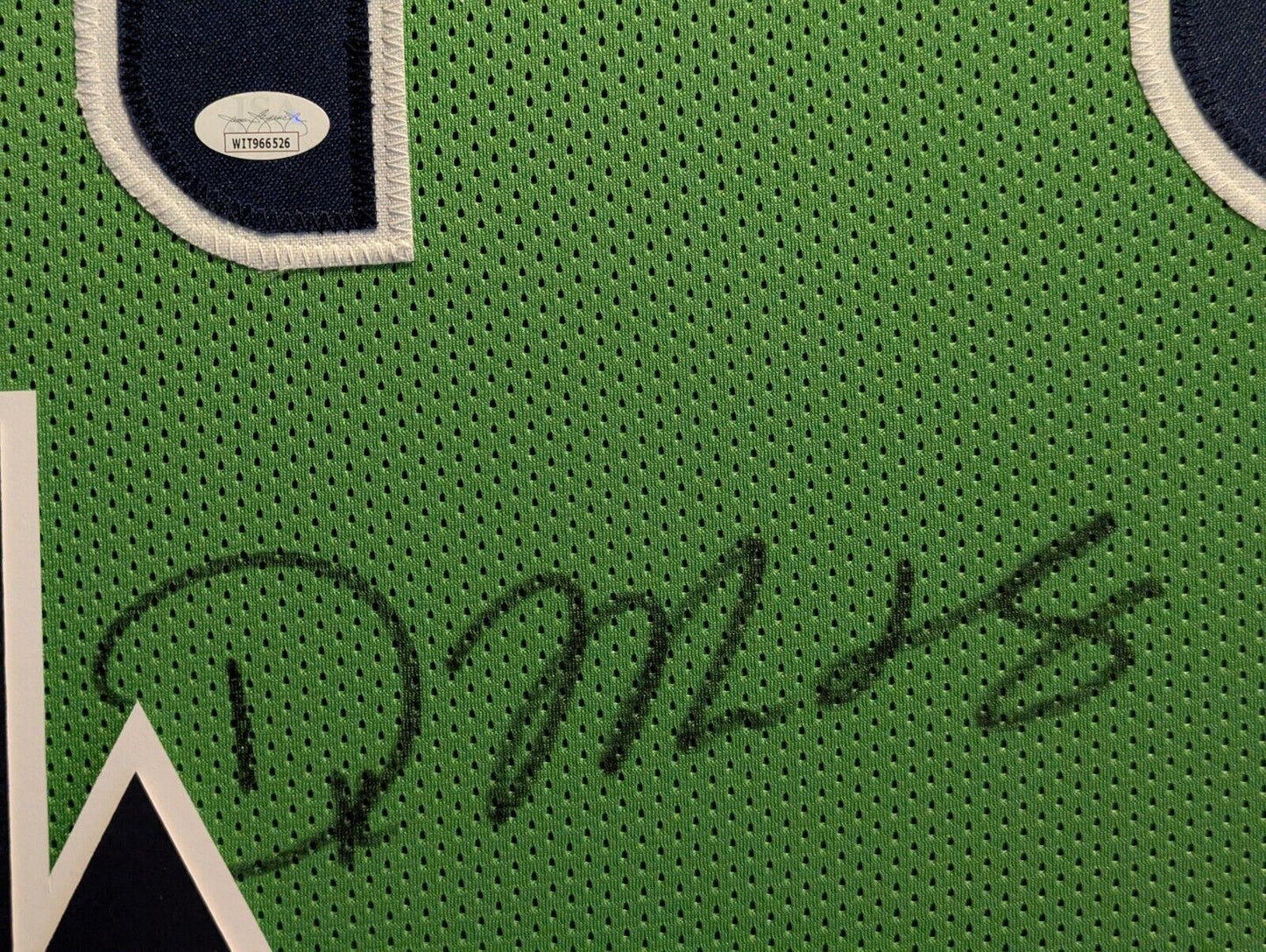 Framed Seattle Seahawks Dk Metcalf Autographed Signed Jersey Jsa Coa