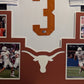 Framed Texas Longhorns Quinn Ewers Autograph Signed Jersey Beckett Holo