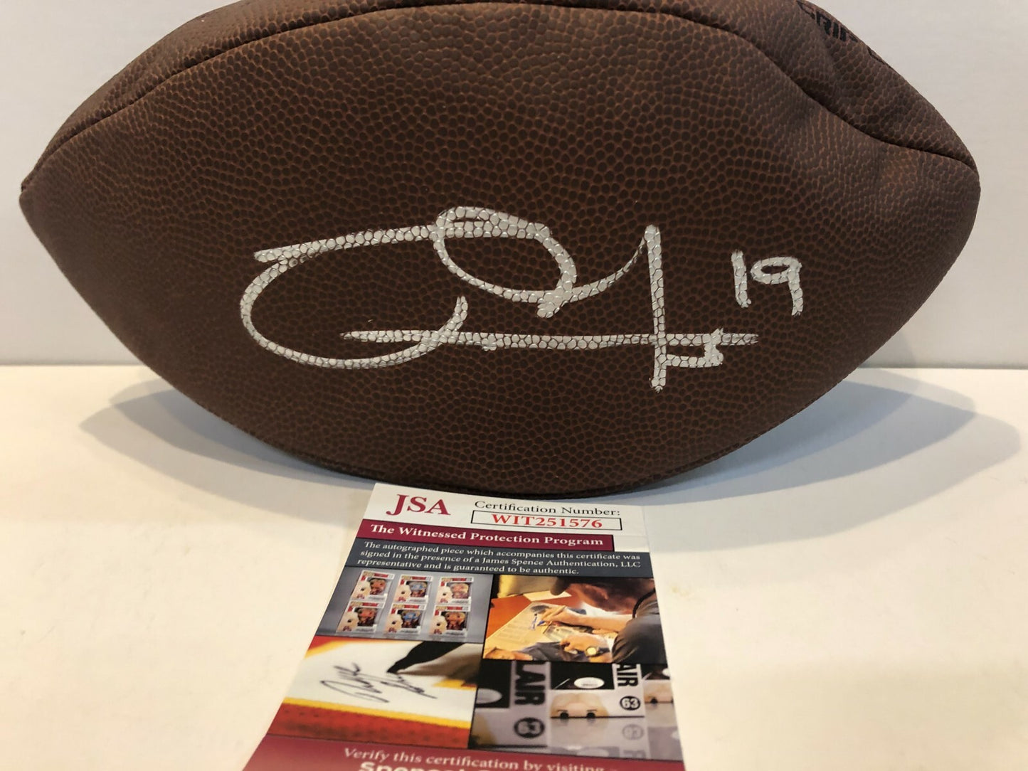 Miami Dolphins Jakeem Grant Autographed Signed Nfl Football Jsa Coa