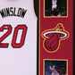 Framed Signed Autographed Justise Winslow Miami Heat Jersey Psa/Dna Coa